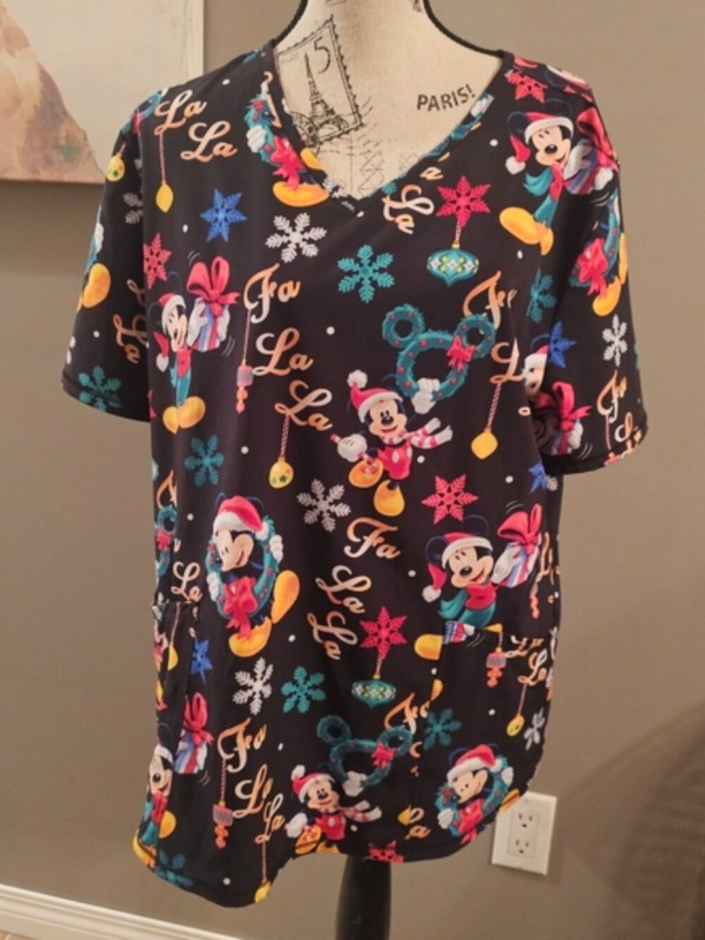 Disney Scrub Shirt